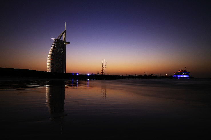 7. Burj Al Arab Beach